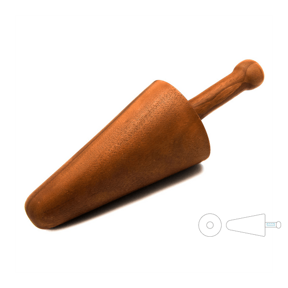 Cone para Enrolar Papel Madeira